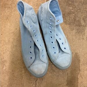 Converse suede chuck taylor Light Blue High-Top Sneakers